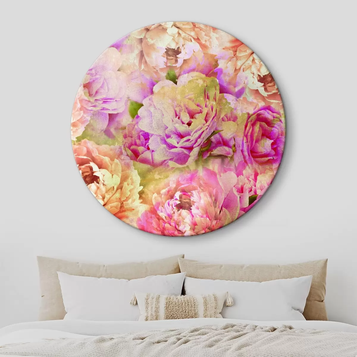 Tableaux rondes Fleur, plante et pétale r27119