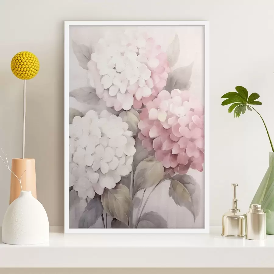 Papier peint Fleurs d'hortensia f42347