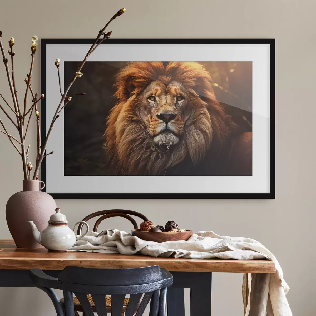 Poster Le courage du lion f42390