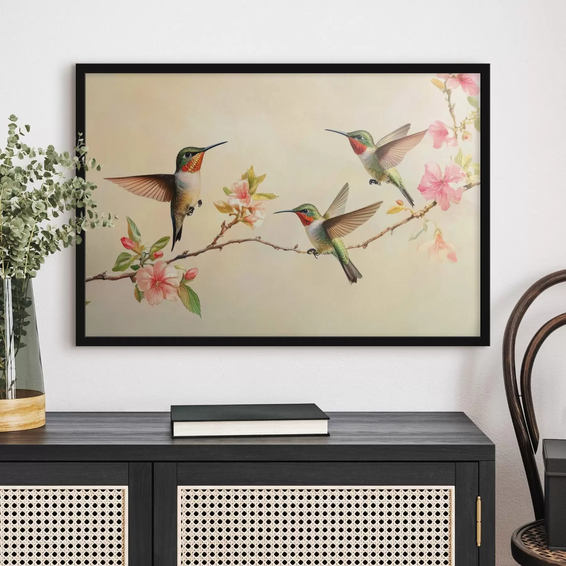 Papier peint Oiseaux sur les branches f42392