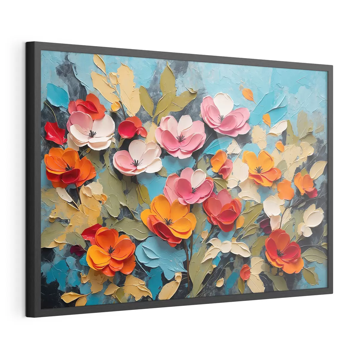 Poster Herbier bleu f42255