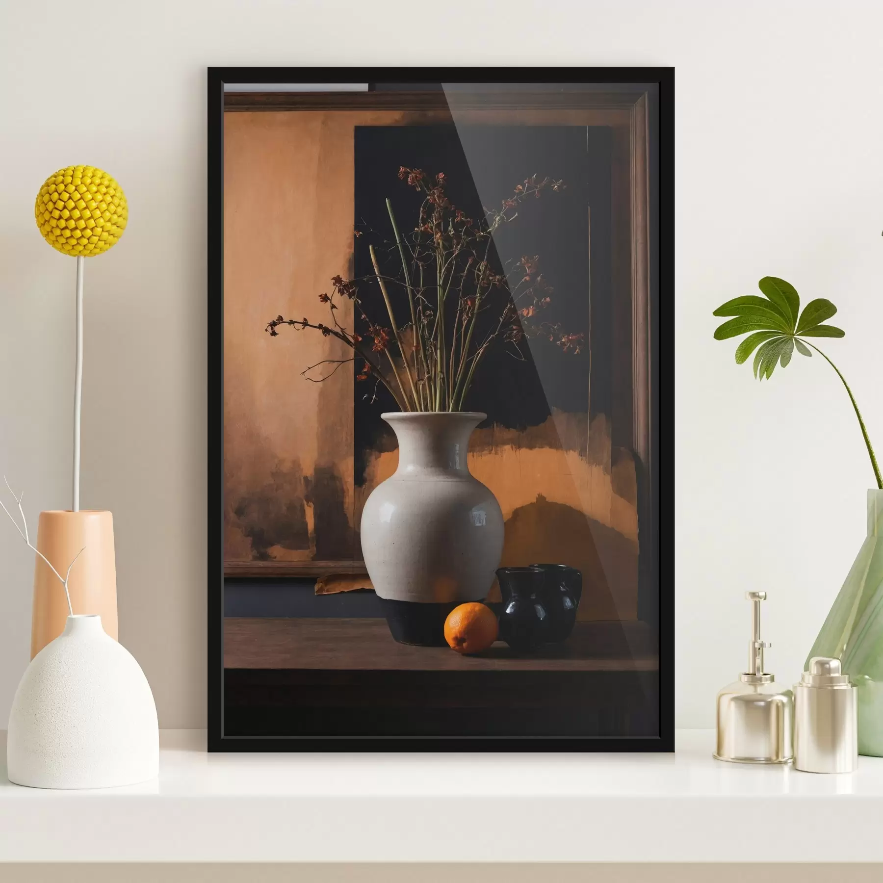 Papier peint Vase avec fleurs f42280