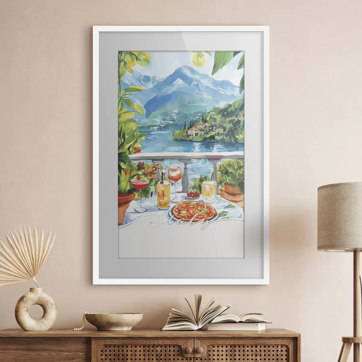 Poster Montagnes et amour f42434
