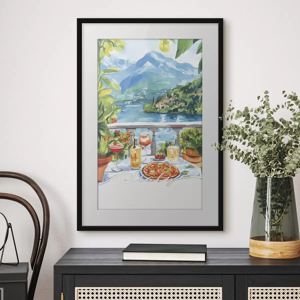 Poster Montagnes et amour f42434