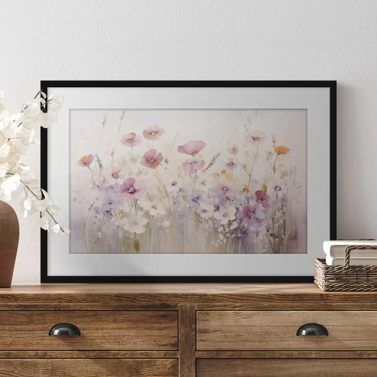 Poster Roses et étreinte f42557