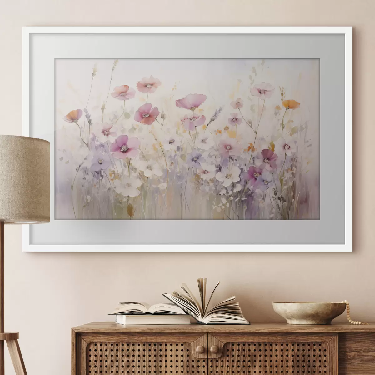 Poster Roses et étreinte f42557