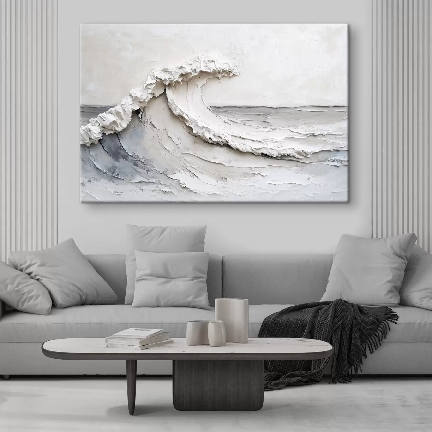 Tableau Vague de texture s42608