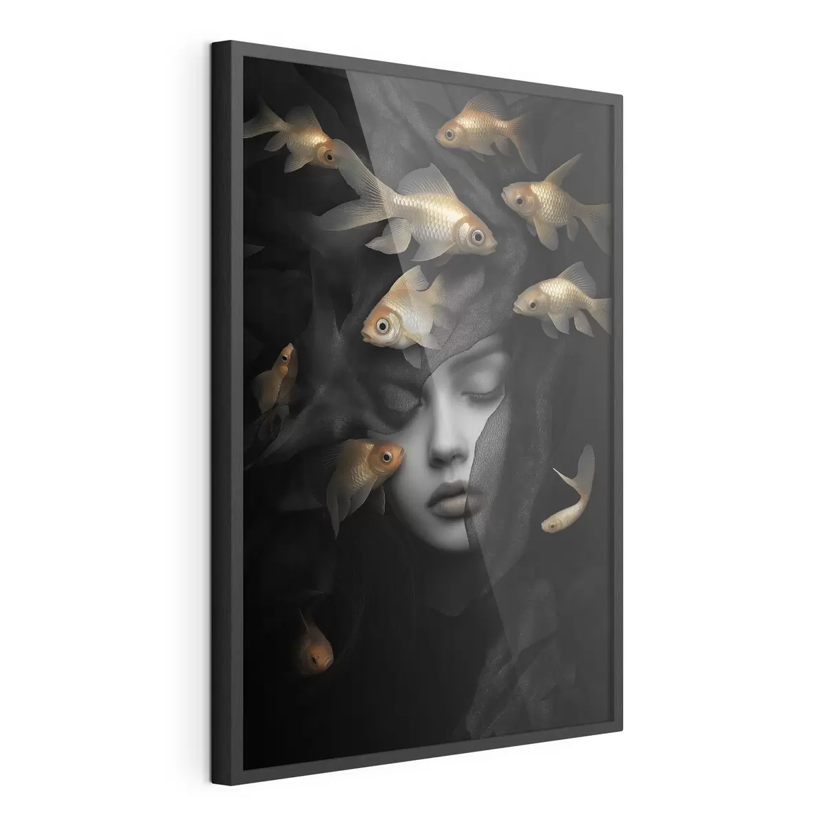 Poster La fille et le poisson f42612