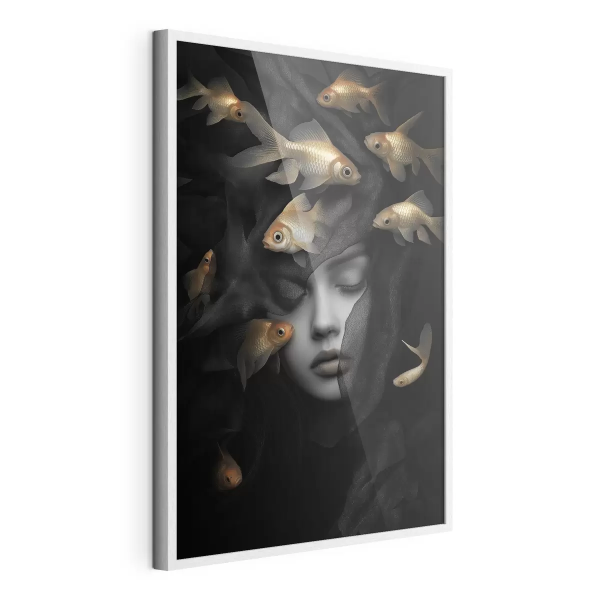 Poster La fille et le poisson f42612