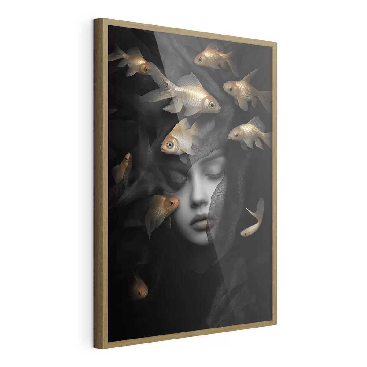 Poster La fille et le poisson f42612