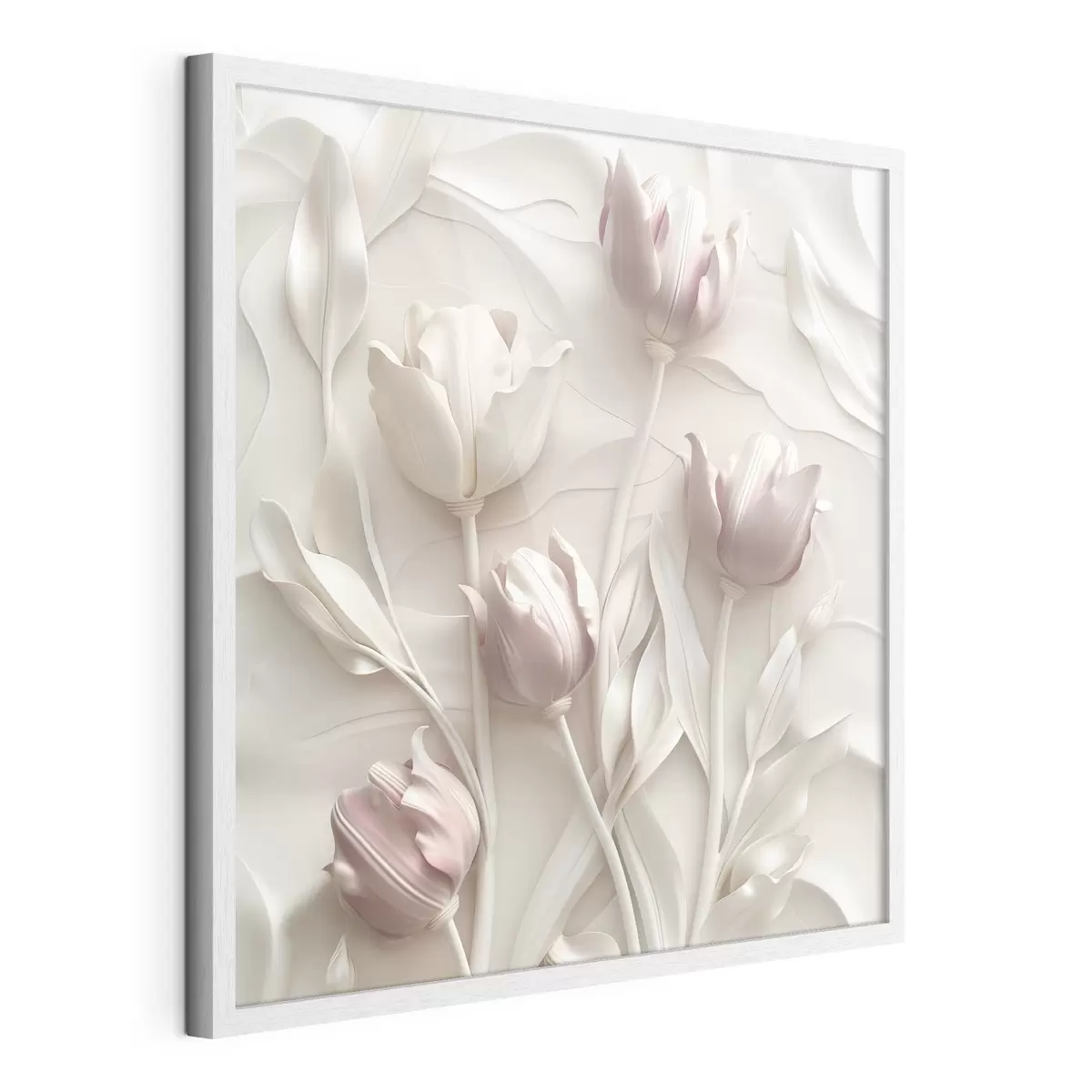 Poster Fleurs délicates volumétriques f42613