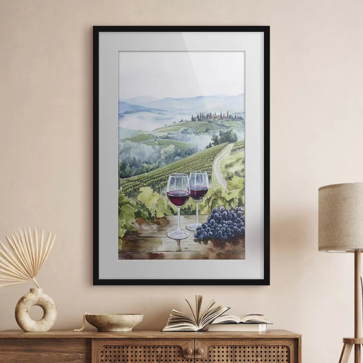 Poster Vin et rêve f42445