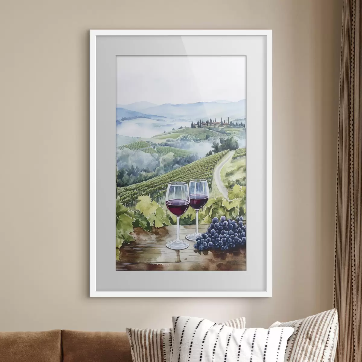 Poster Vin et rêve f42445