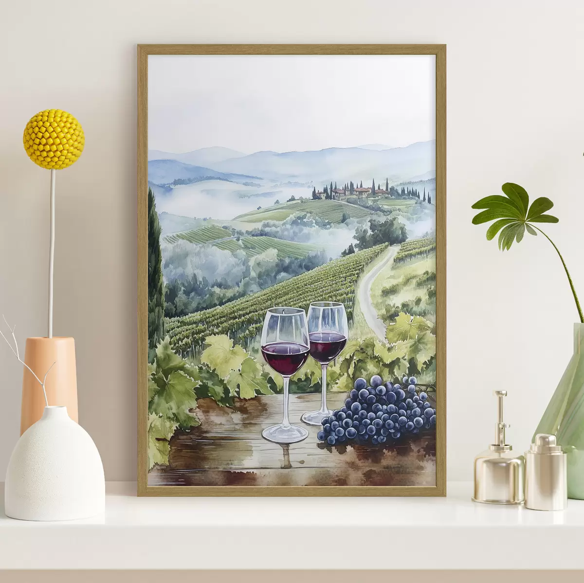 Poster Vin et rêve f42445