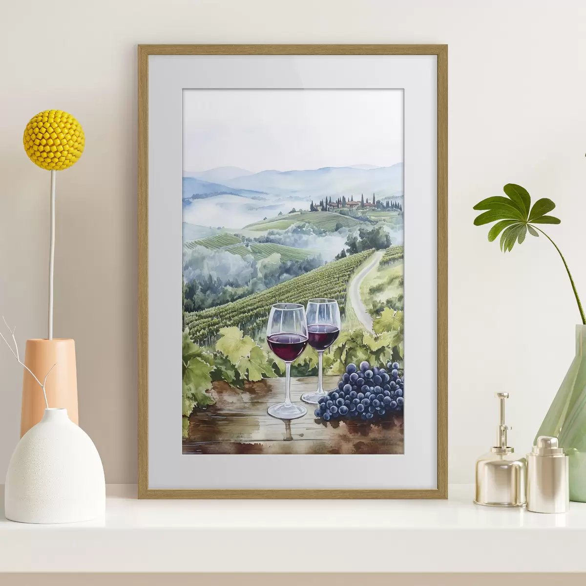 Poster Vin et rêve f42445