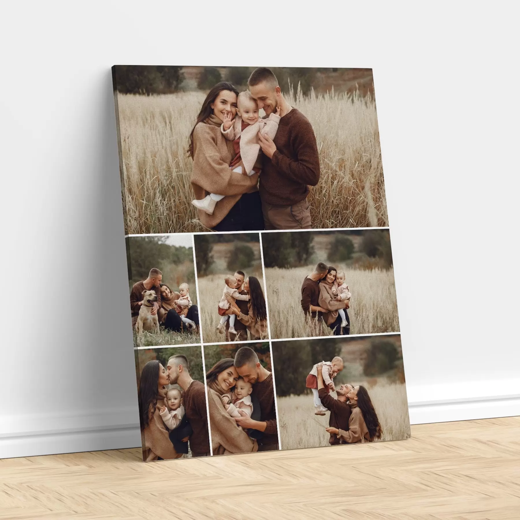 Tableau Impression de collage photo sur commande s42686