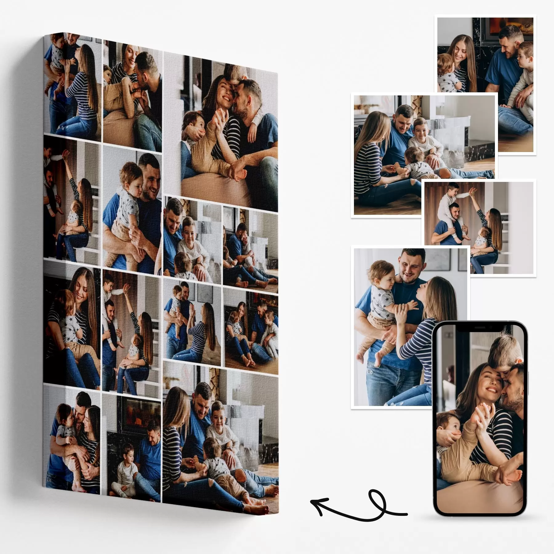 Tableau Acheter un collage photo s42694