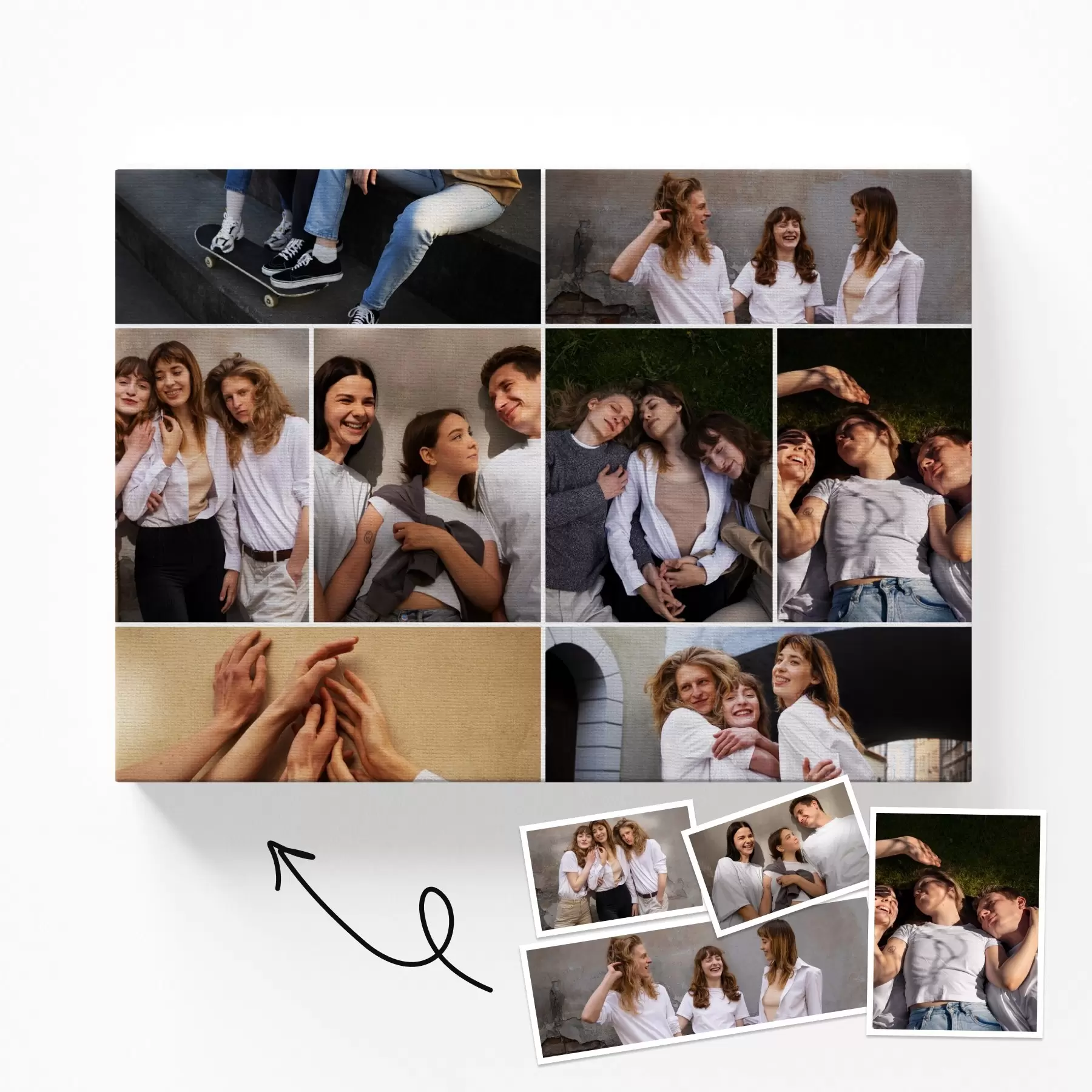 Tableau Créer un collage photo à partir de votre photo s42697