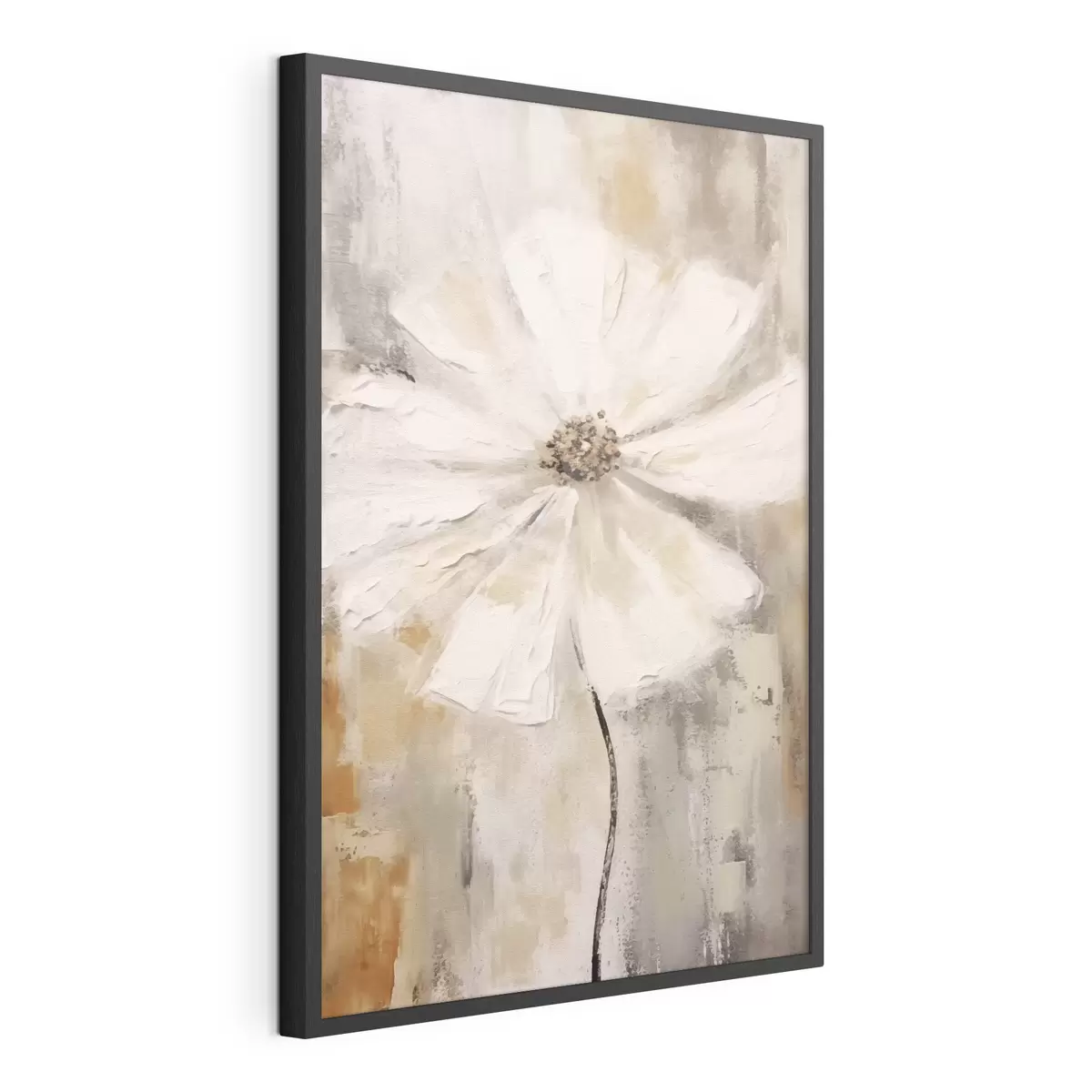 Poster Tendance fleurs blanches f42640