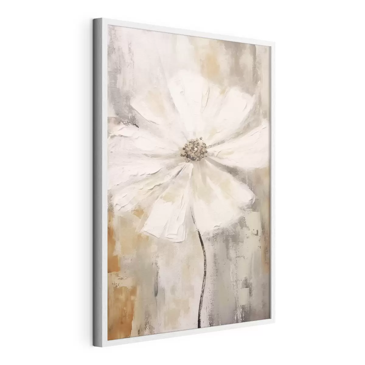 Poster Tendance fleurs blanches f42640