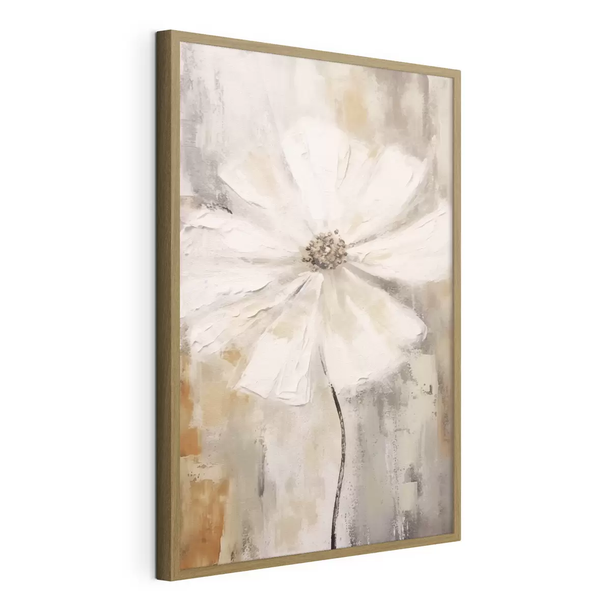 Poster Tendance fleurs blanches f42640