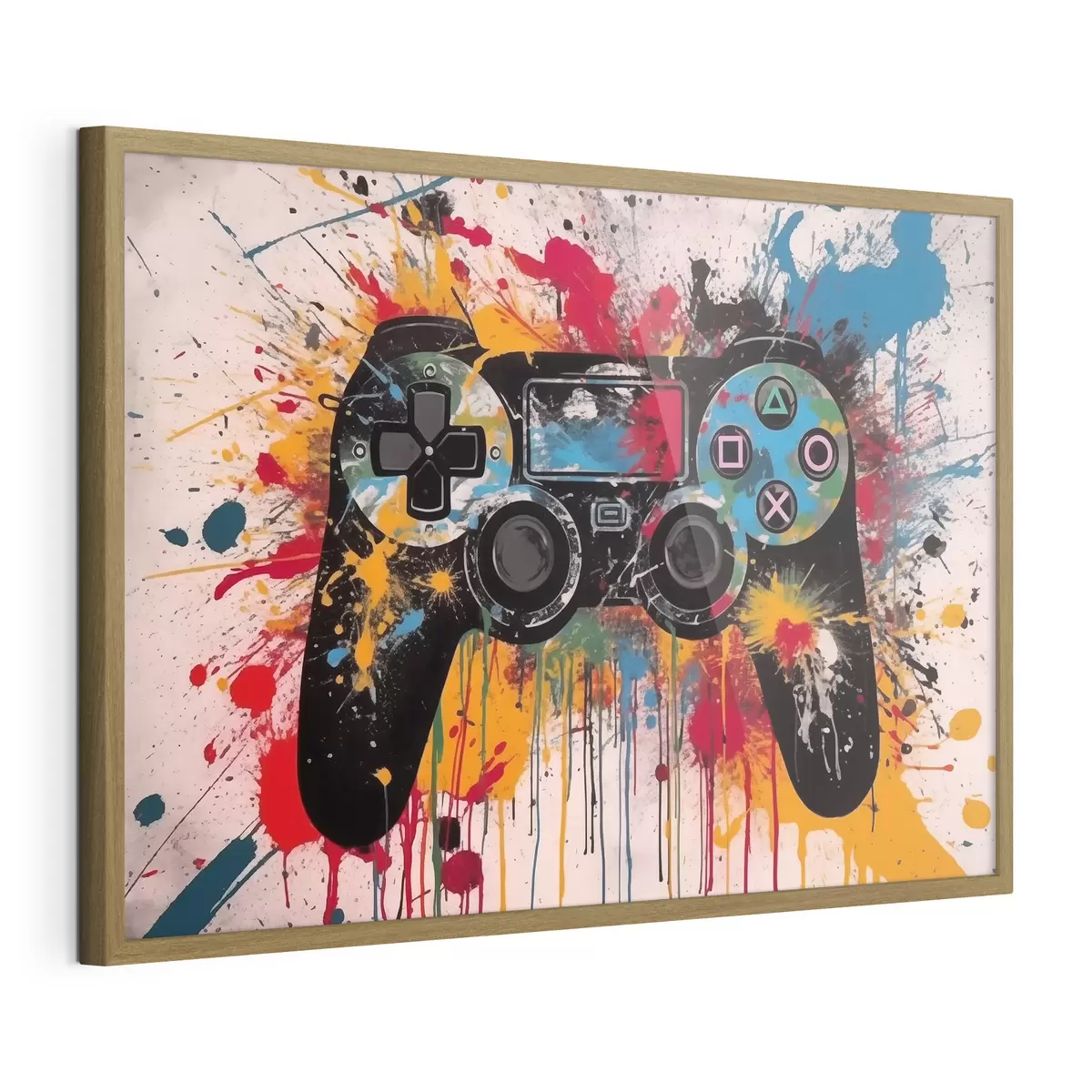 Poster Appuie sur la joie f42665