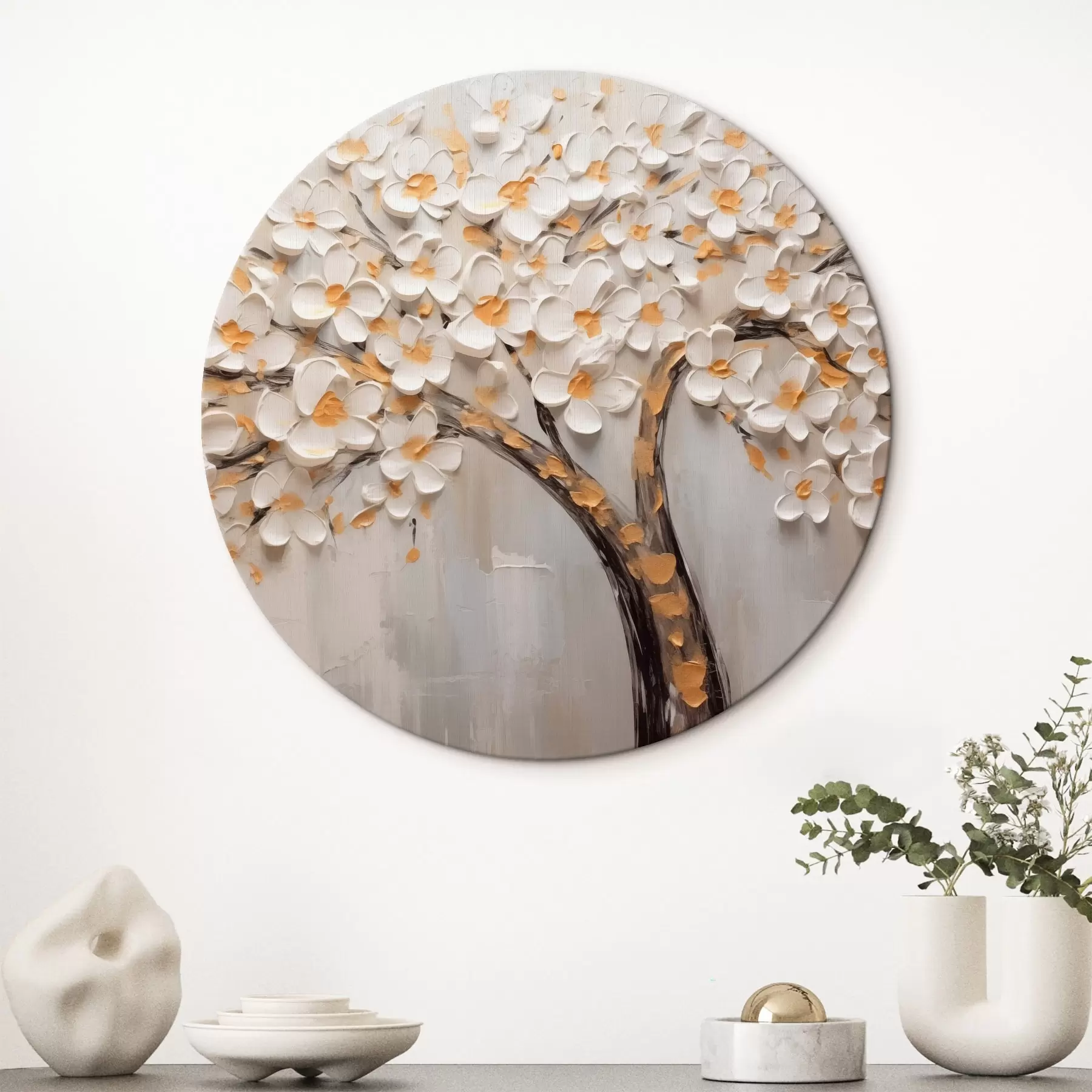 Tableau Image volumétrique d'un arbre à fleurs r42658