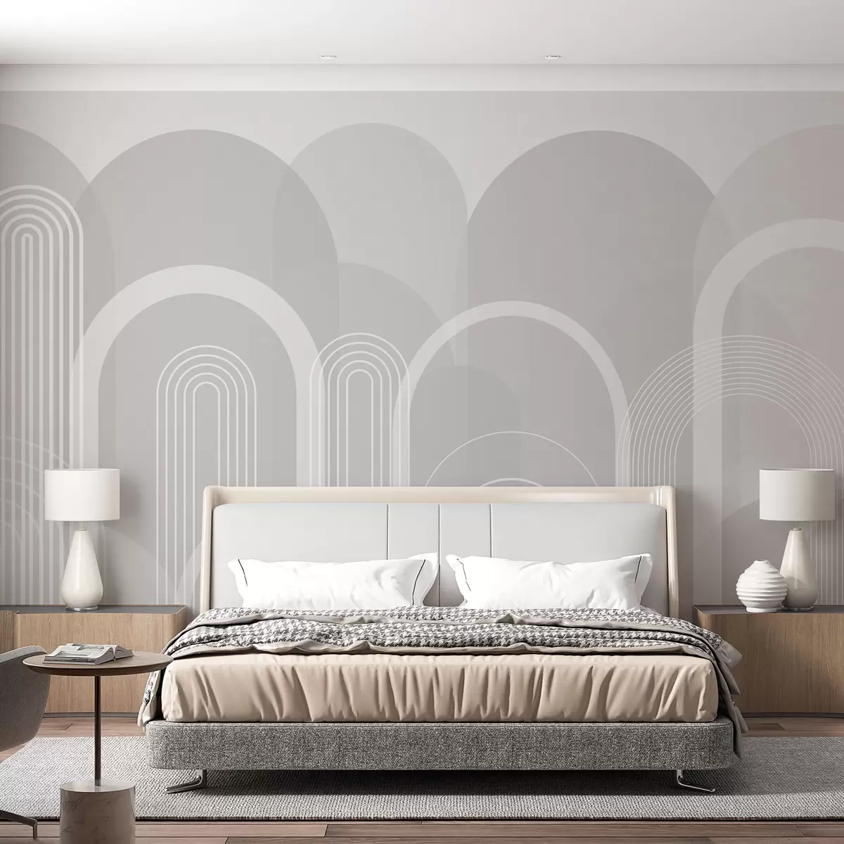Papier peint Arcs géométriques boho w02935v2
