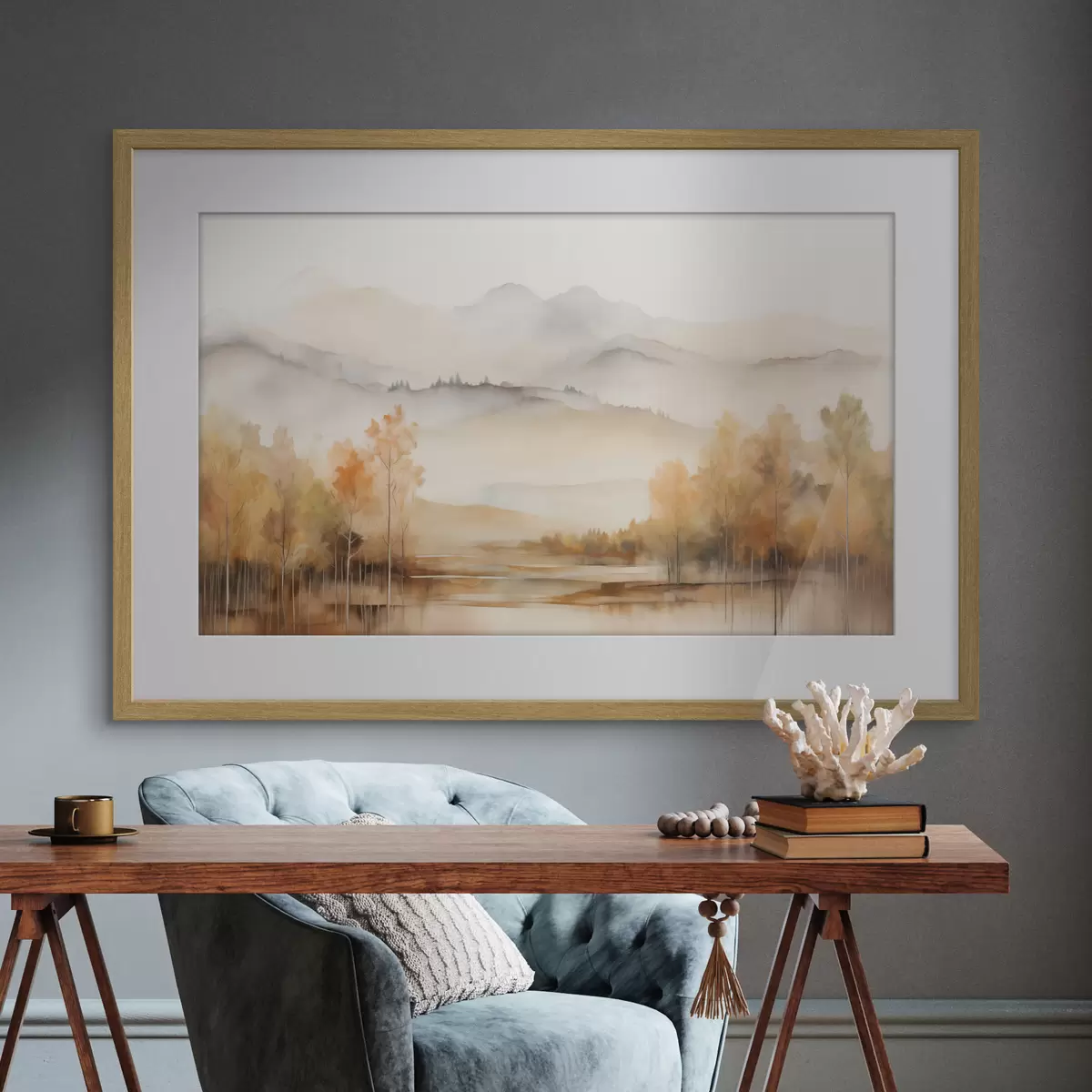 Poster Harmonie et lueur f42716