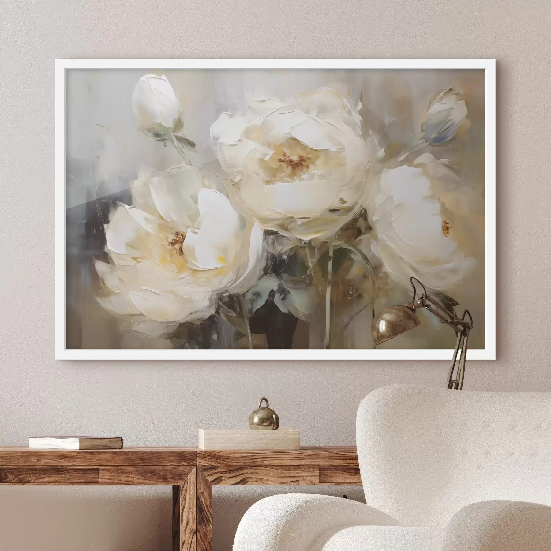 Papier peint Pivoines en songe f42752
