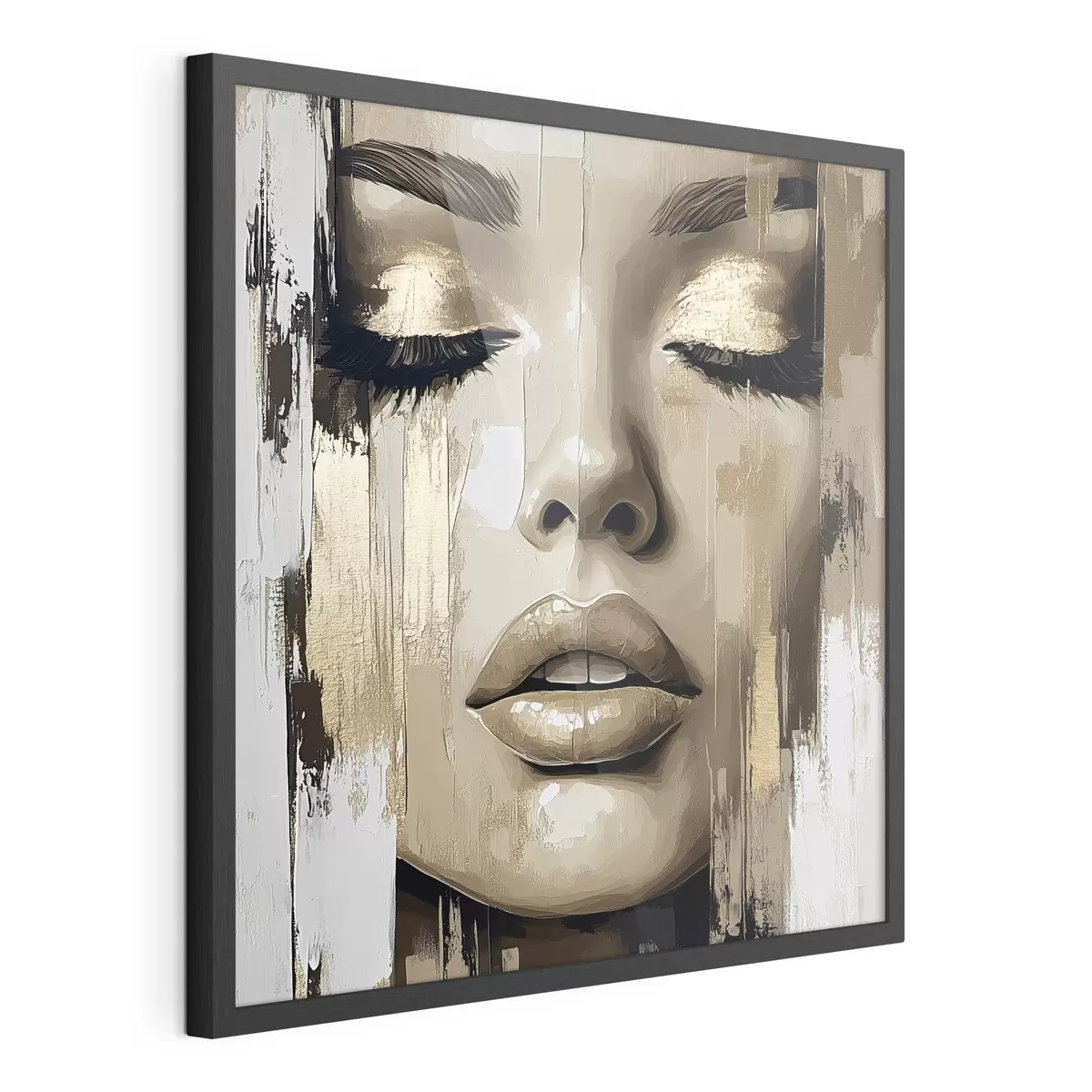 Poster Les yeux clos f42598