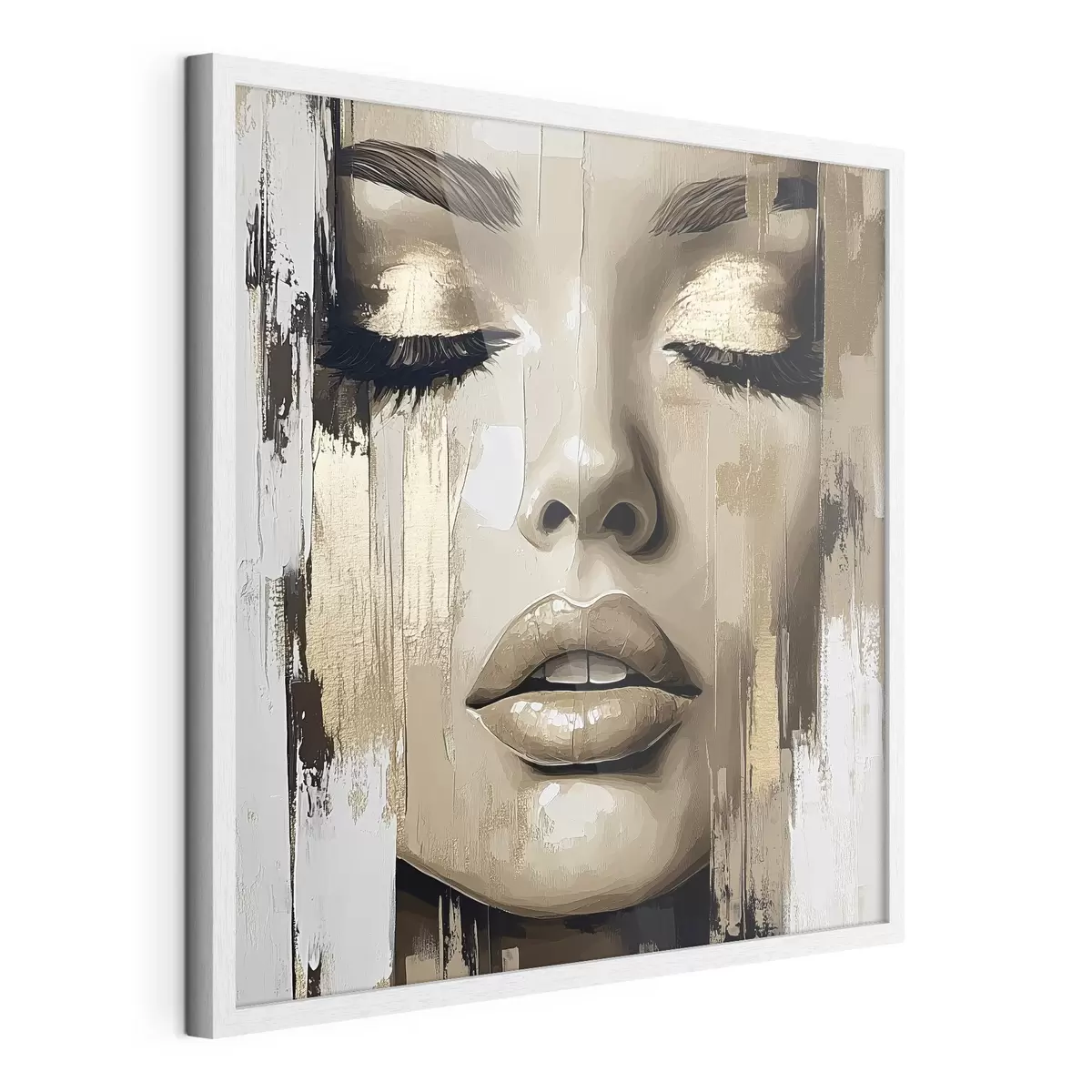 Poster Les yeux clos f42598