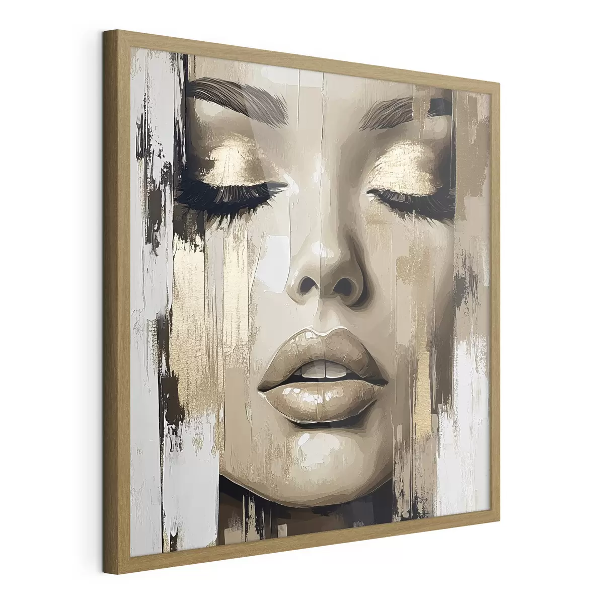 Poster Les yeux clos f42598