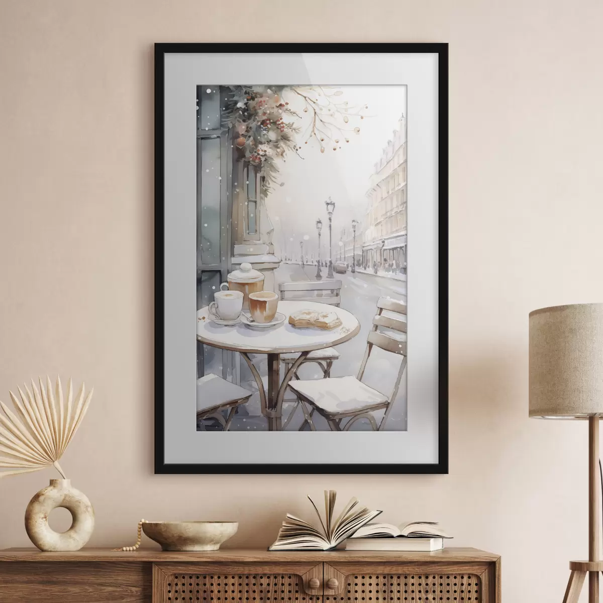 Poster Café et charme f42798
