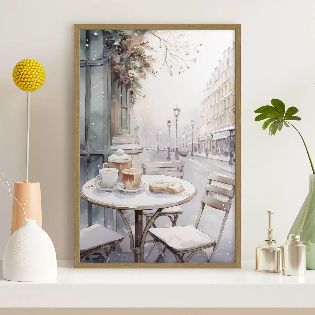 Poster Café et charme f42798