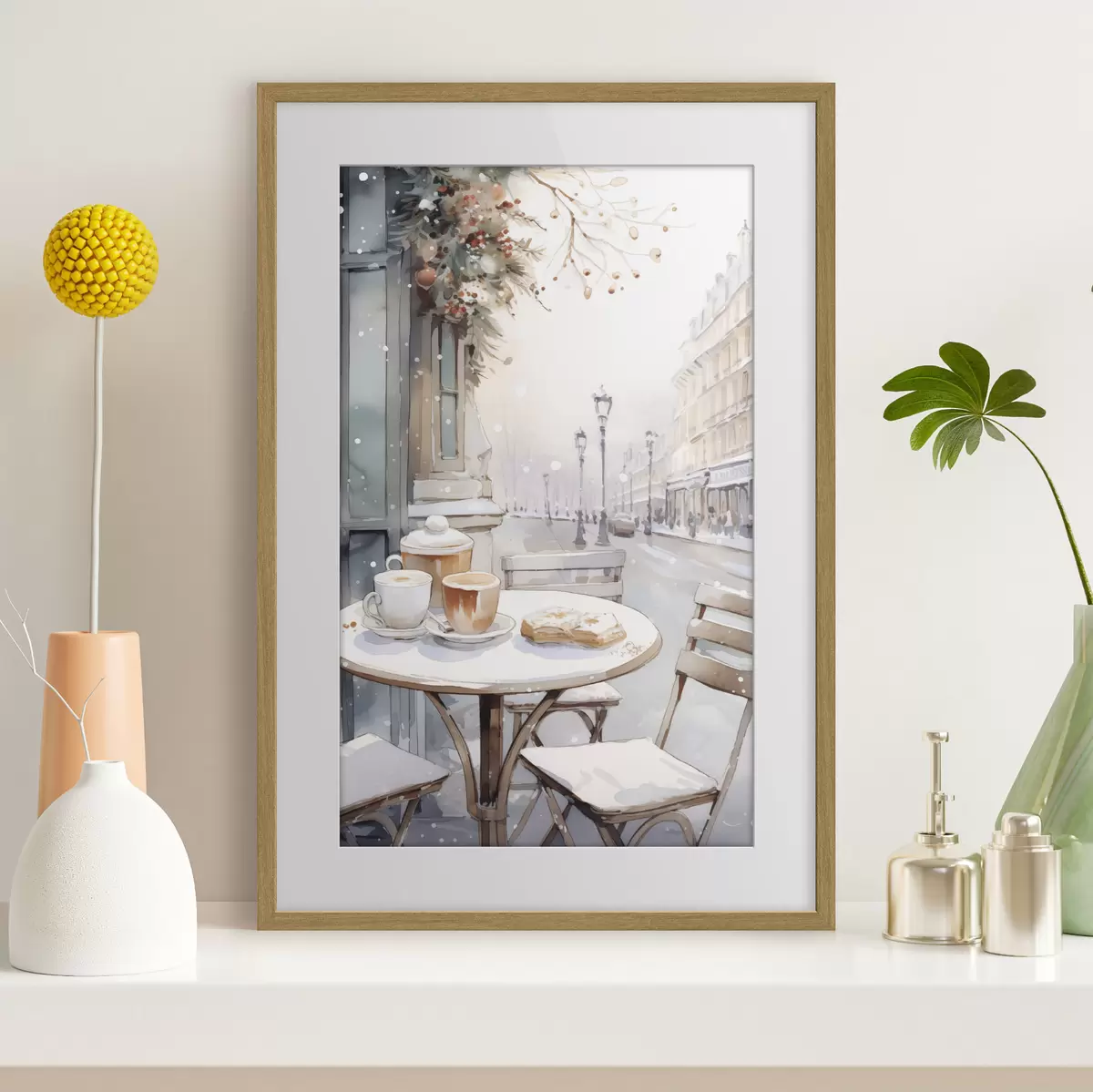 Poster Café et charme f42798