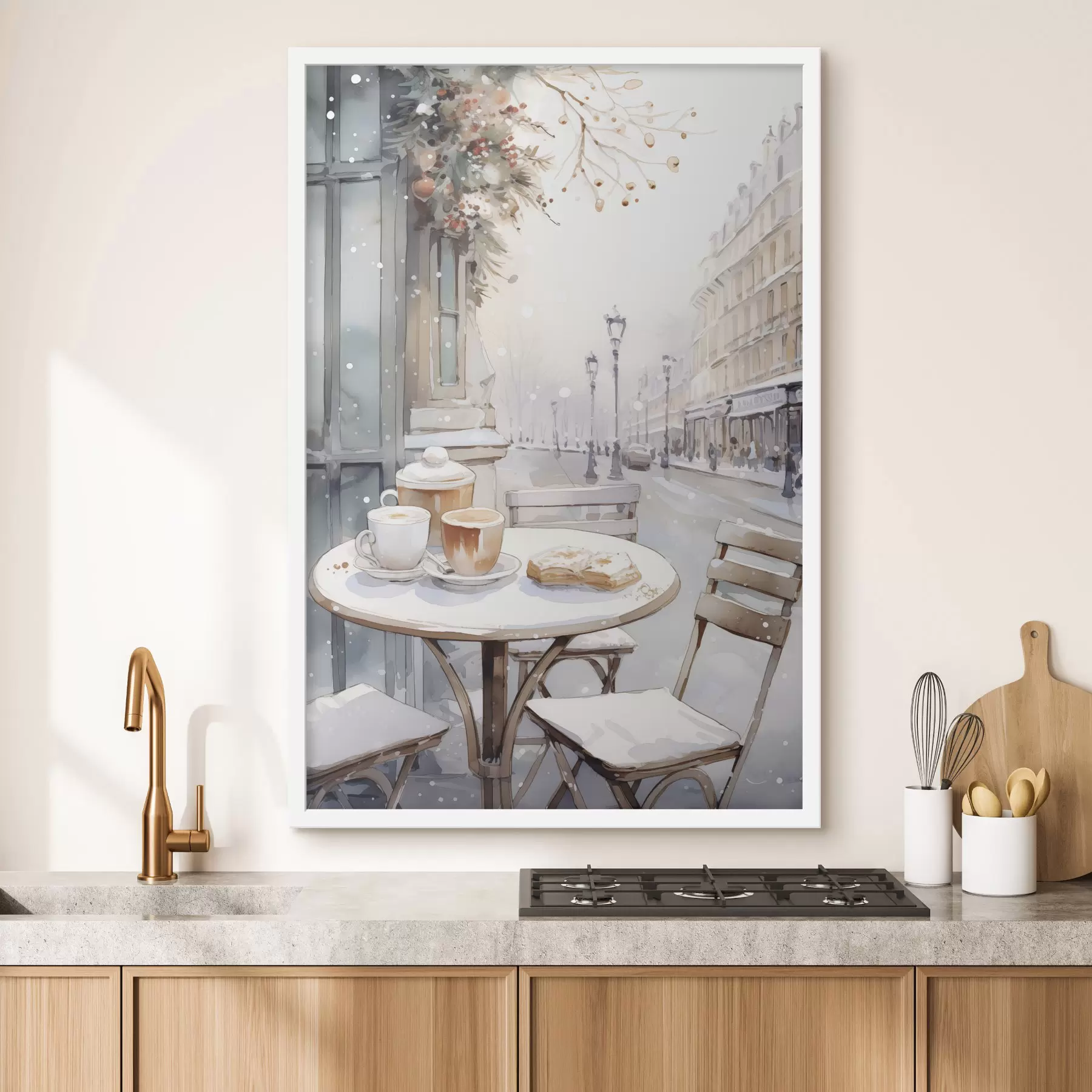 Papier peint Café et charme f42798