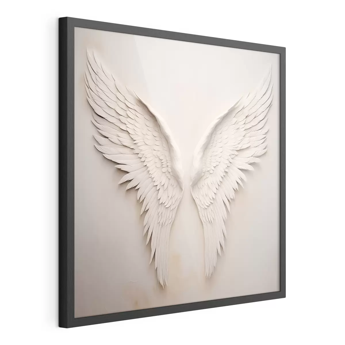 Poster Ailes blanches déployées f42816