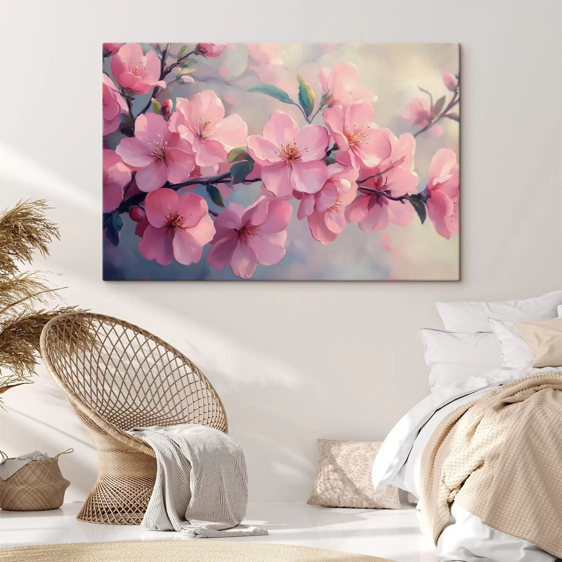 Tableau Branche fleurie s42854