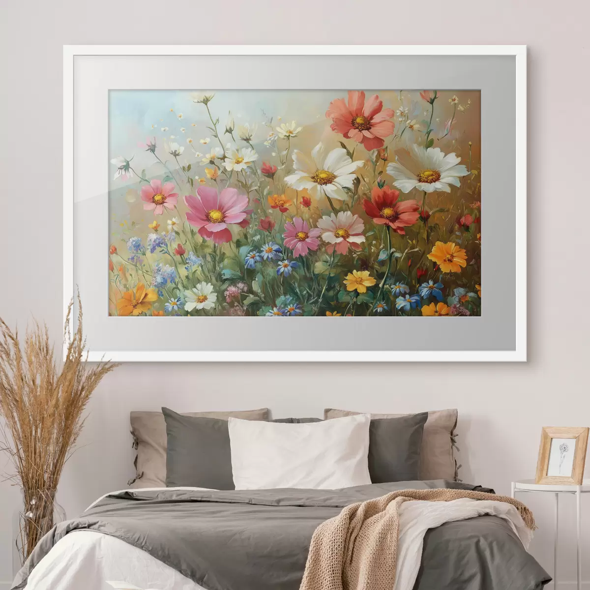 Poster Fleurs sauvages lumineuses f42852