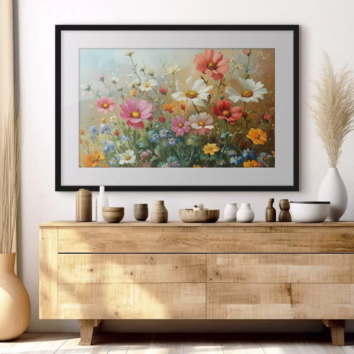 Poster Fleurs sauvages lumineuses f42852