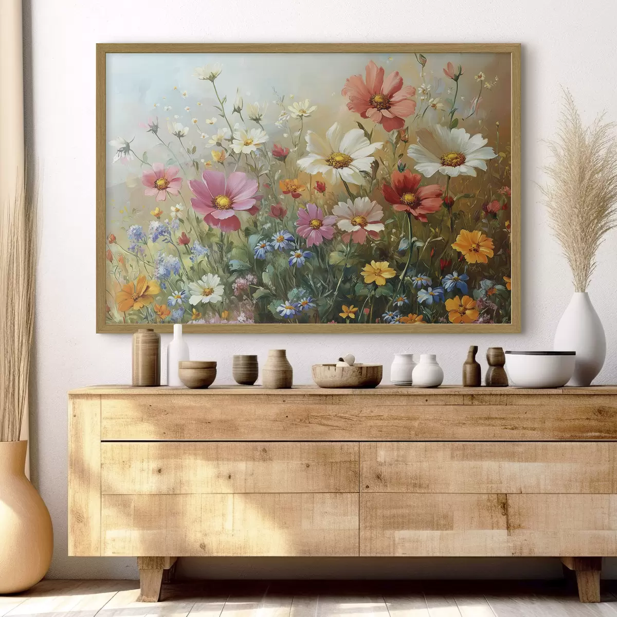 Poster Fleurs sauvages lumineuses f42852