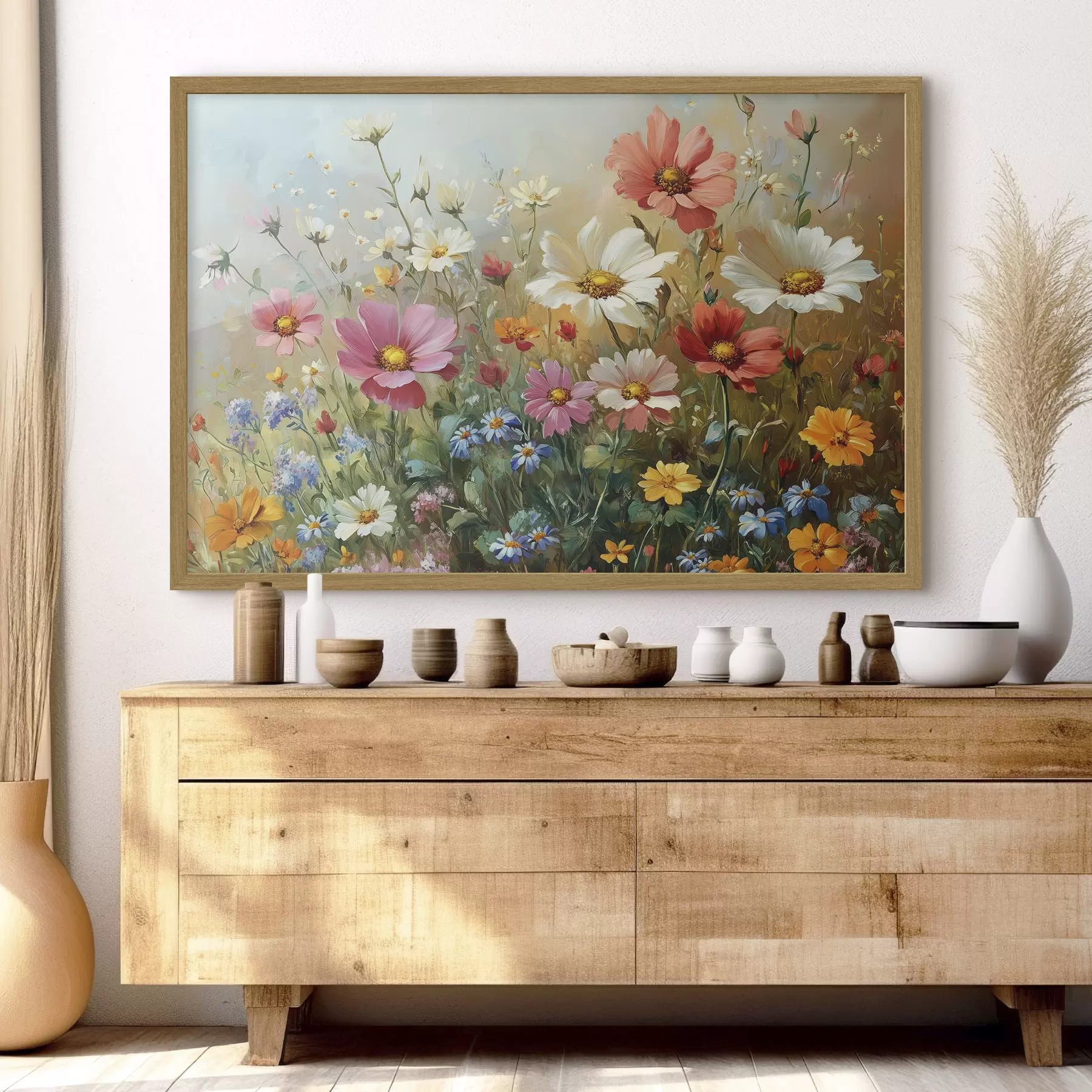 Papier peint Fleurs sauvages lumineuses f42852