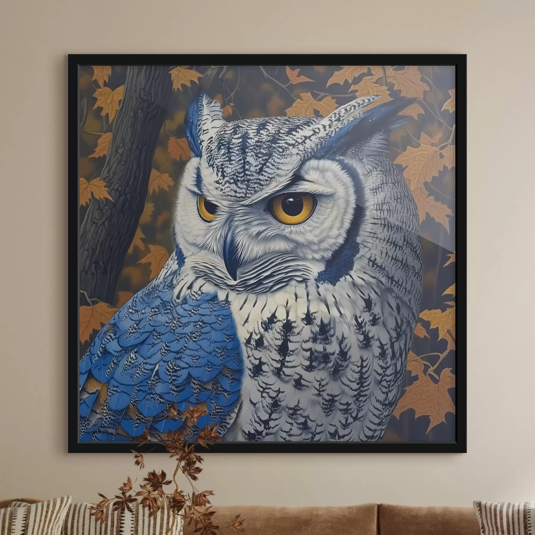 Papier peint Grand hibou f42862
