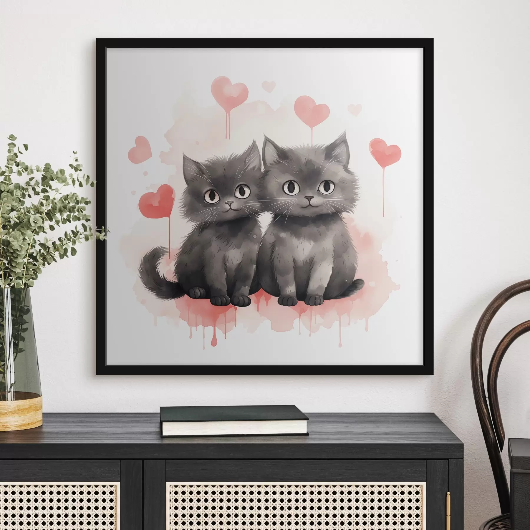 Papier peint Deux chatons mignons f42868