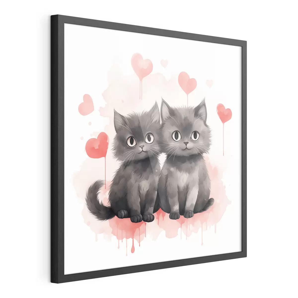 Poster Deux chatons mignons f42868