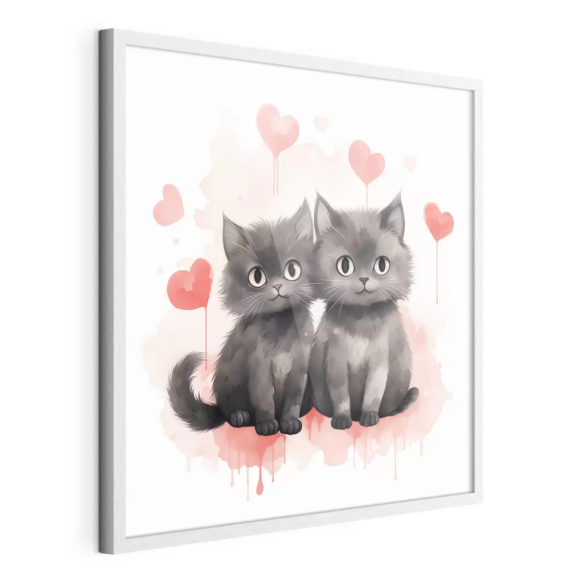 Poster Deux chatons mignons f42868