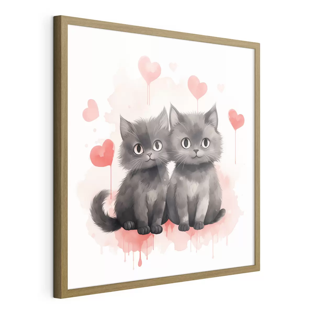 Poster Deux chatons mignons f42868