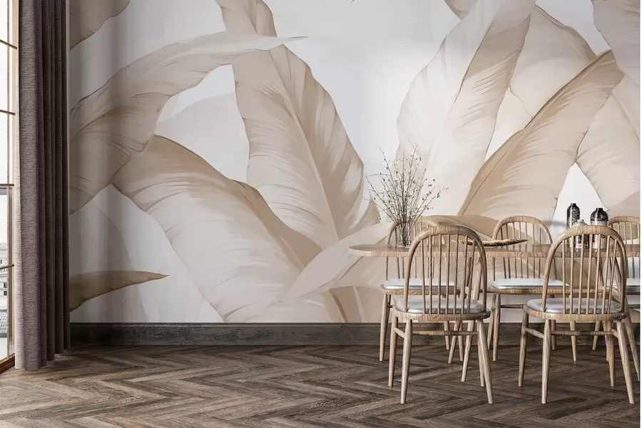 Papier peint Feuilles de bananier w02999v2 buy France - Uwalls.fr Papier peint Feuilles de bananier w02999v2
