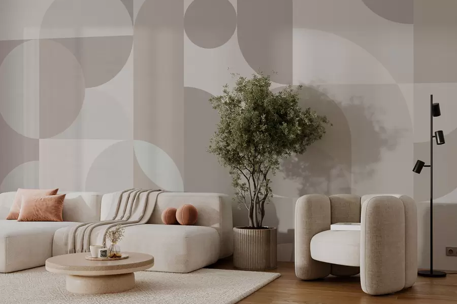 Papier peint Tendance géométrique élégante w03058